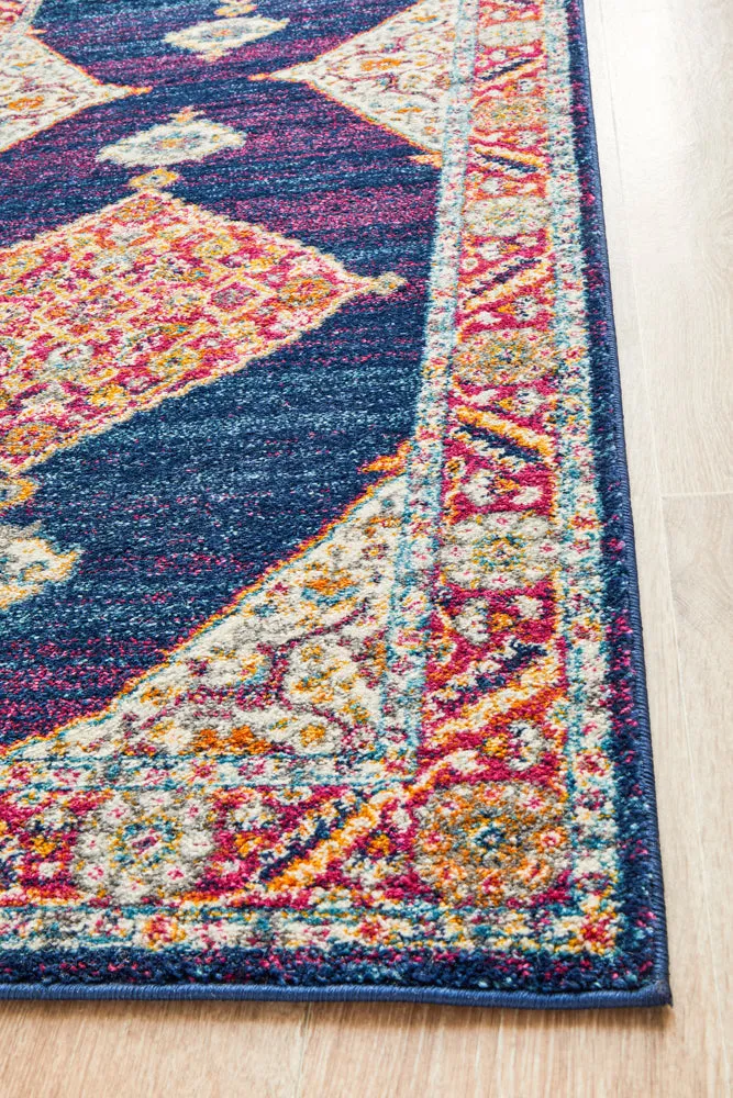 Century 966 Royal Blue Runner Rug