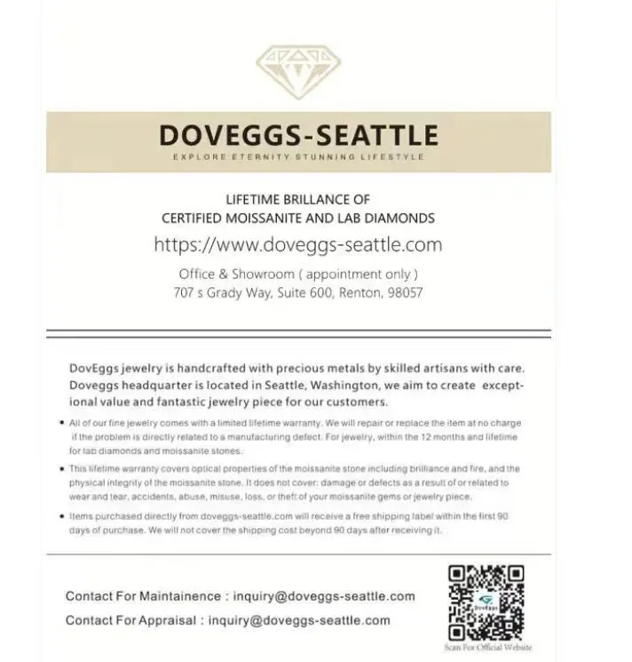 Doveggs channel bezel engagement ring semi-mount only(Exclusively to DovEggs Stones)