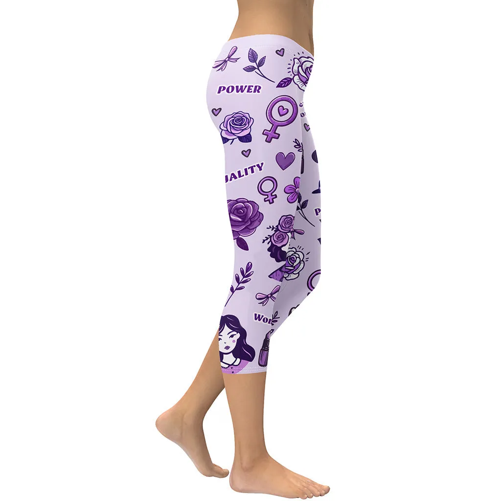 Empowered Women Capris