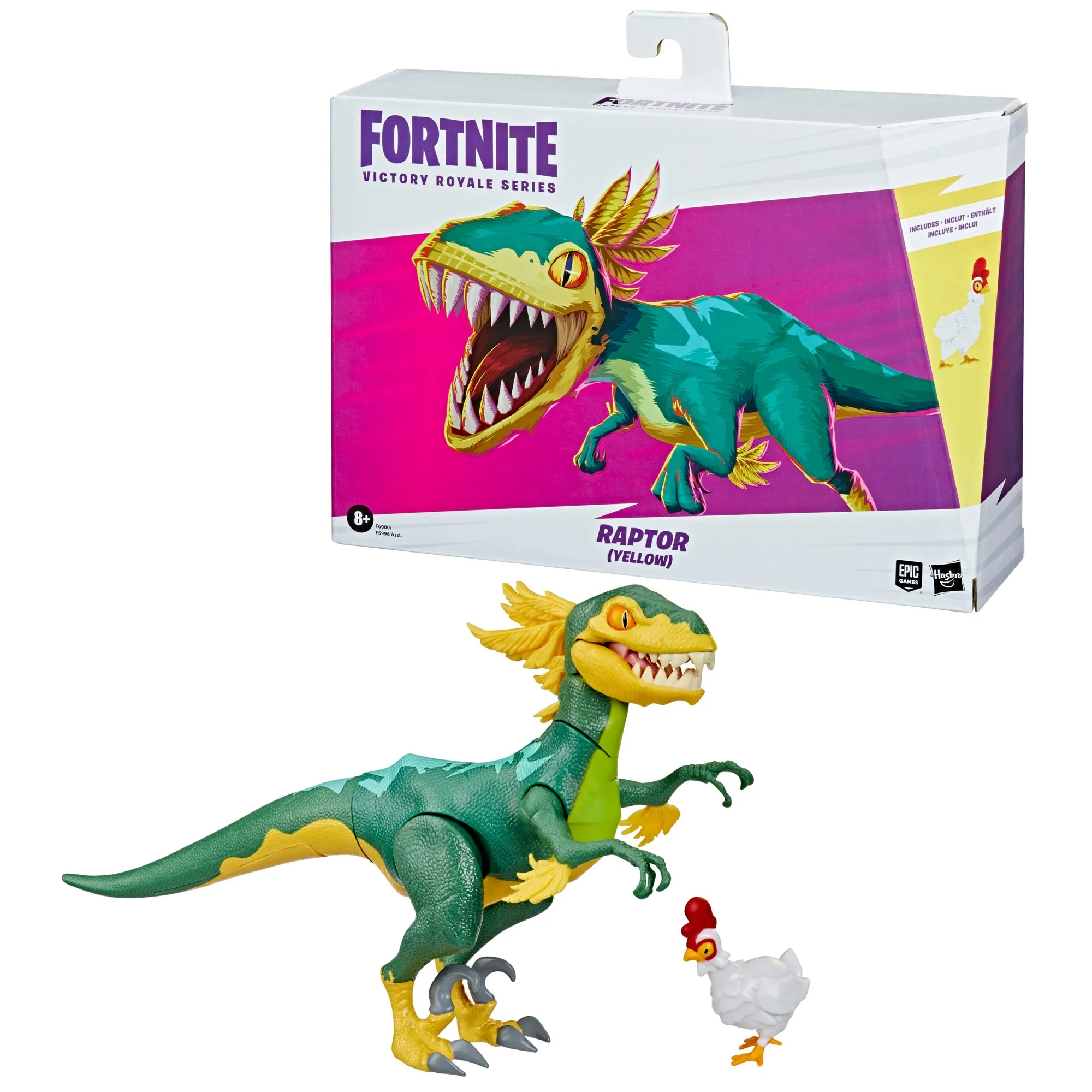 Hasbro Fortnite Victory Royale Series Raptor (Yellow)