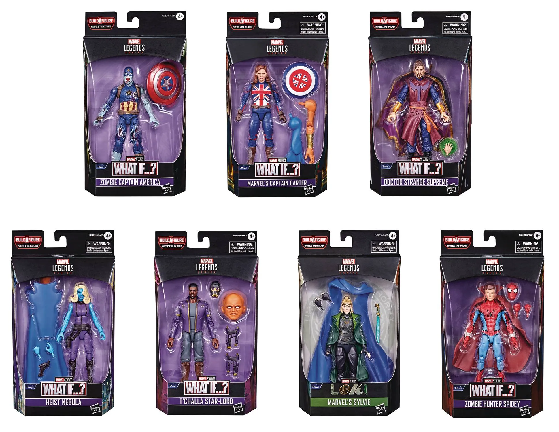Marvel Legends - Disney  Series (The Watcher BAF) - Set of 7 Action Figures (F0167) LAST ONE!