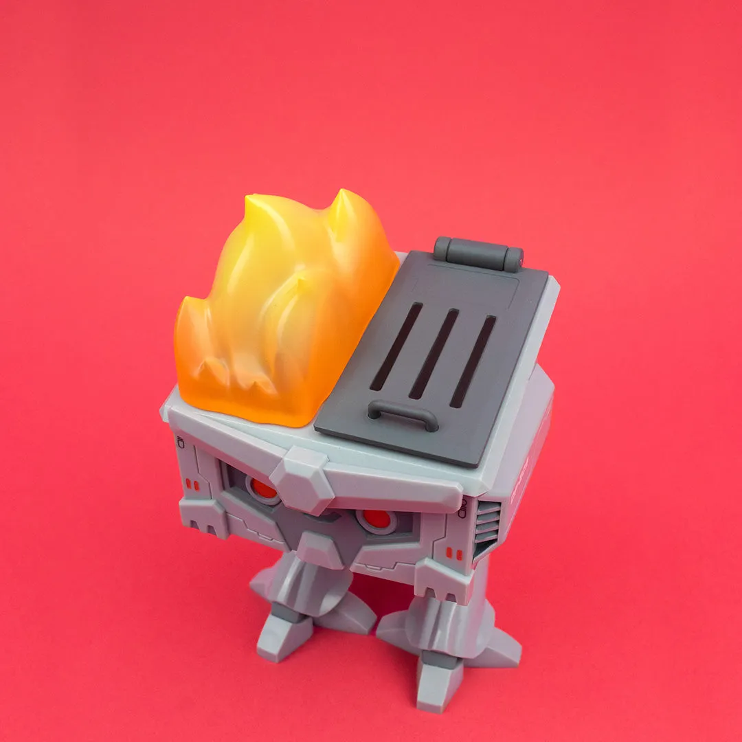 Mecha Dumpster Fire Vinyl Figure - DF-209