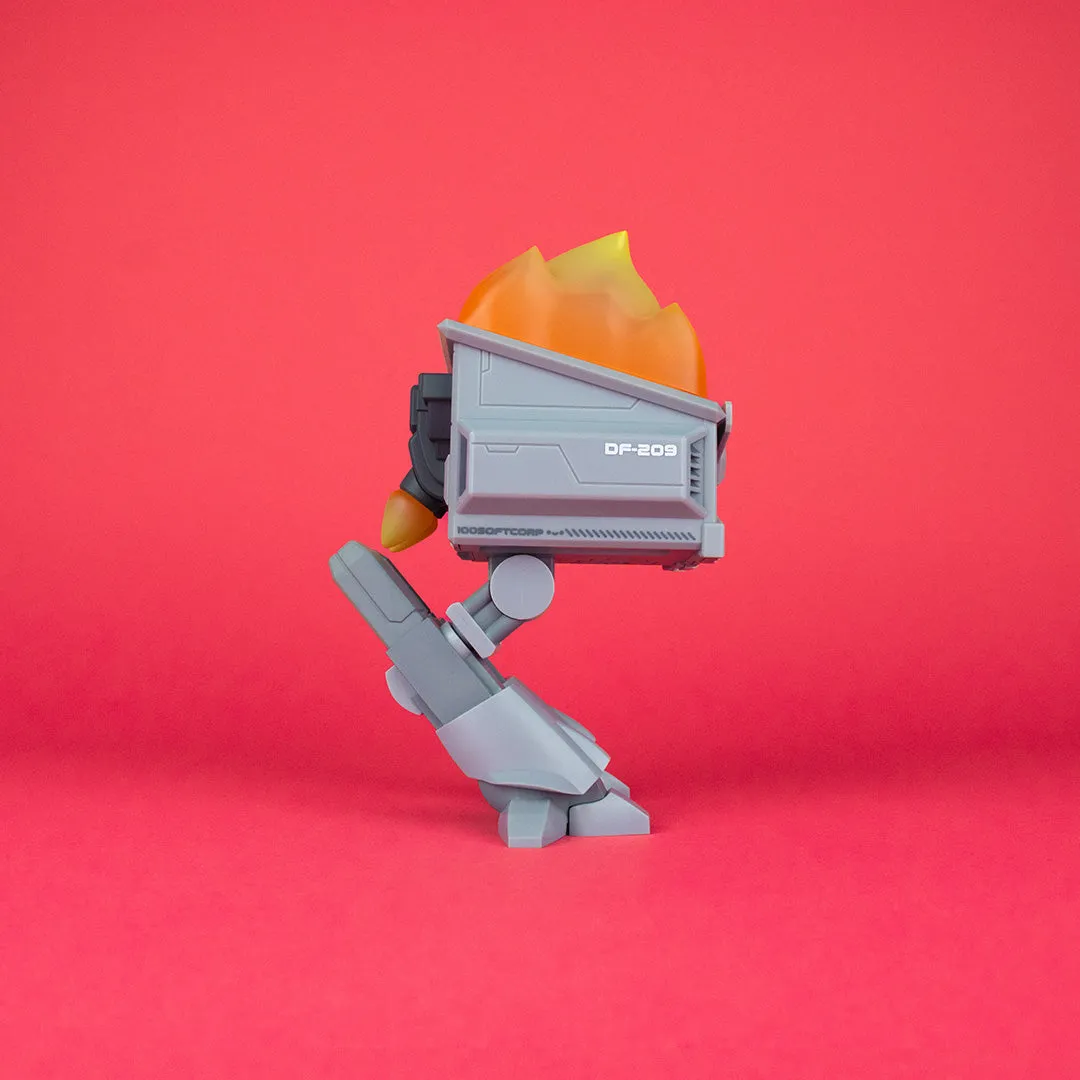 Mecha Dumpster Fire Vinyl Figure - DF-209