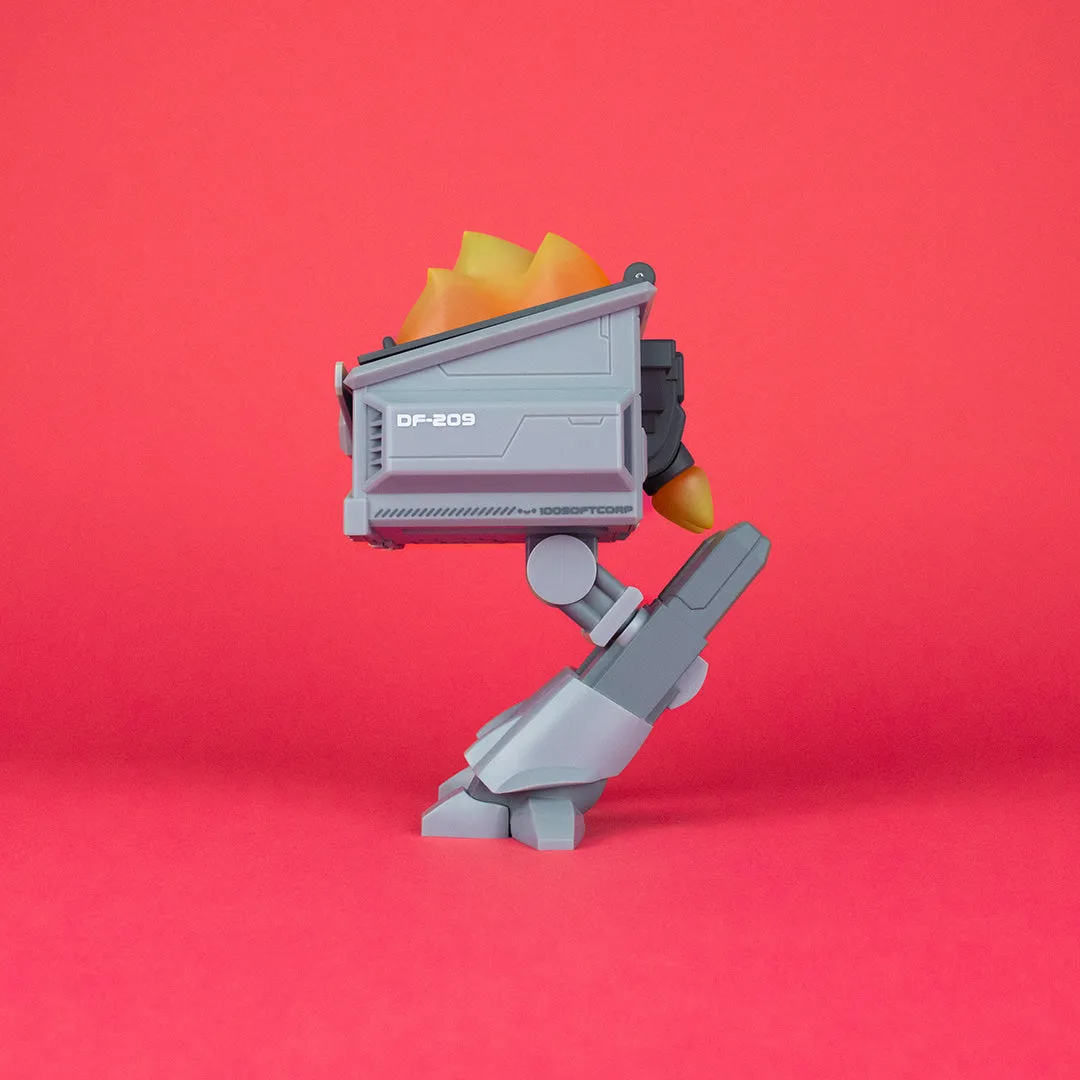 Mecha Dumpster Fire Vinyl Figure - DF-209