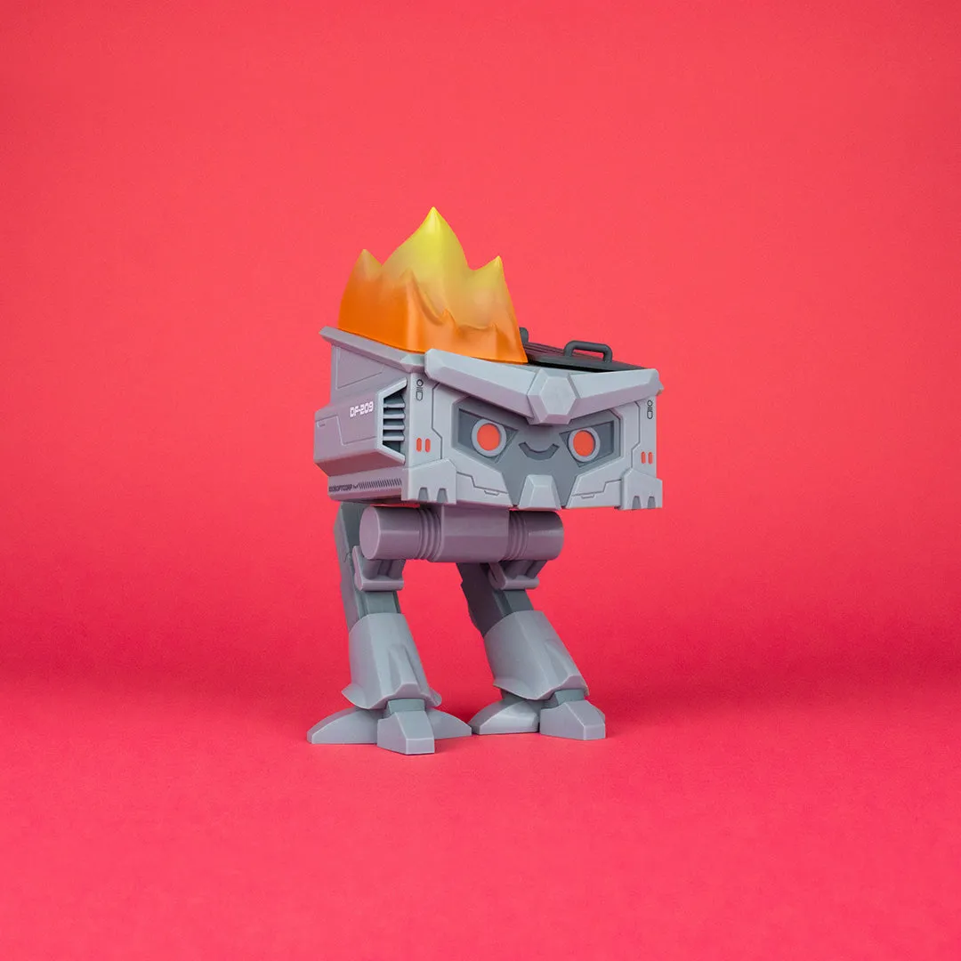 Mecha Dumpster Fire Vinyl Figure - DF-209