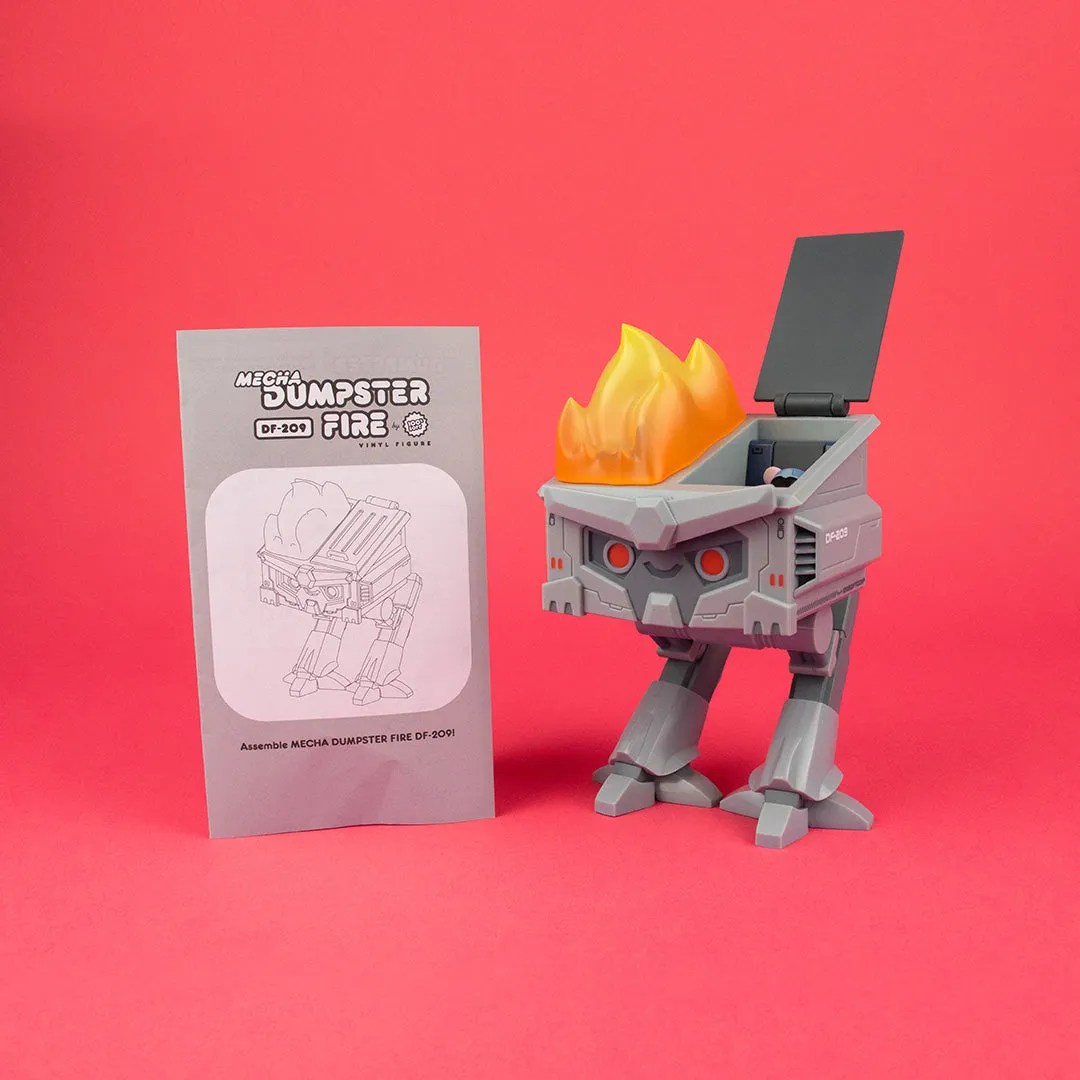 Mecha Dumpster Fire Vinyl Figure - DF-209