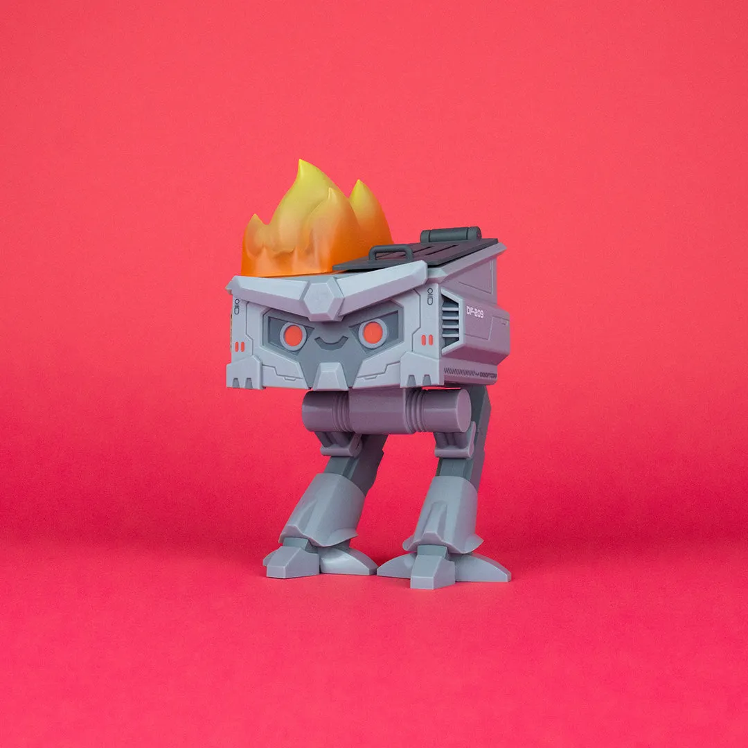 Mecha Dumpster Fire Vinyl Figure - DF-209