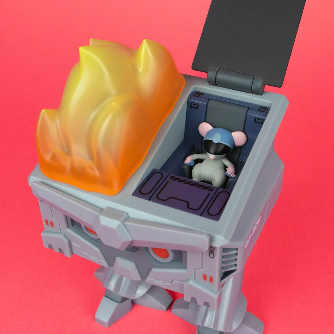 Mecha Dumpster Fire Vinyl Figure - DF-209