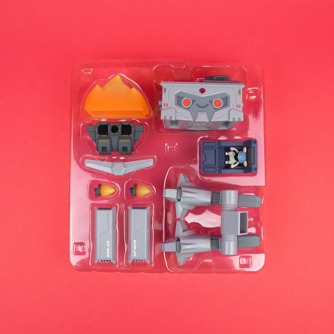 Mecha Dumpster Fire Vinyl Figure - DF-209