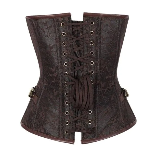 Steampunk Brown Corset