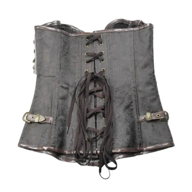 Steampunk Brown Corset