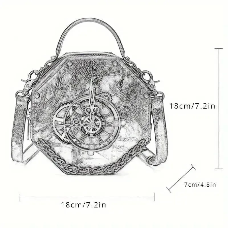 Steampunk Style Mini Handbag