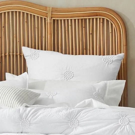 Summer White Quilt Cover Set by Logan and Mason Platinum