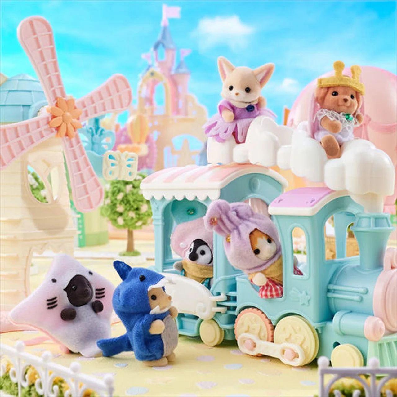 Sylvanian Families Baby Duo - Flowery Garden Friends