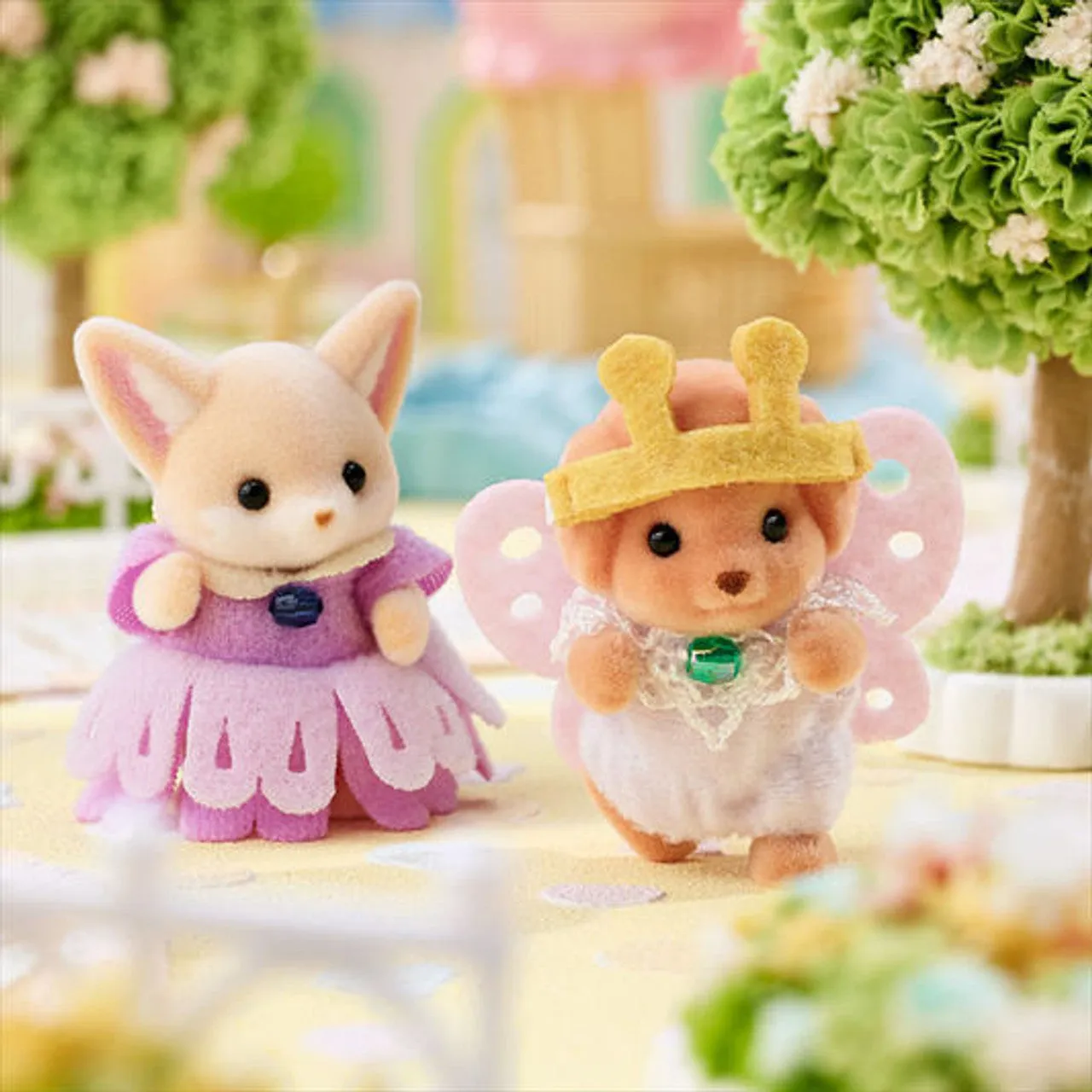 Sylvanian Families Baby Duo - Flowery Garden Friends