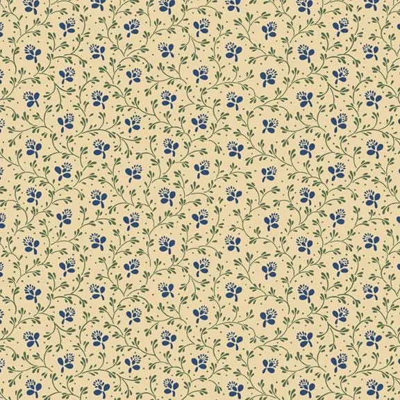 Vintage Charm - Nosegay Blue